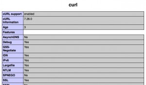 curl-module-phpinfo